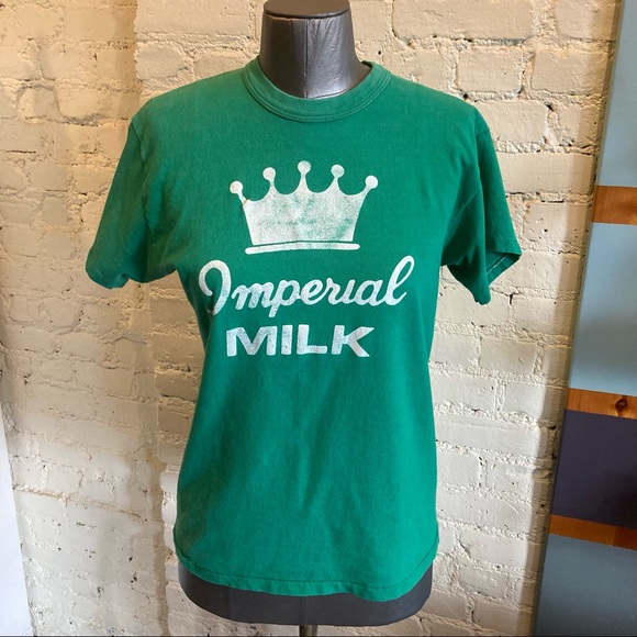 Russell Athletic Other - Russell Athletic True Vintage Unisex Imperial Milk green cotton graphic tee